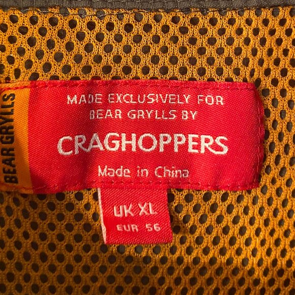 Craghoppers Olive Green Outdoor Button Down Shirt Size XL EUC - Picture 4 of 6